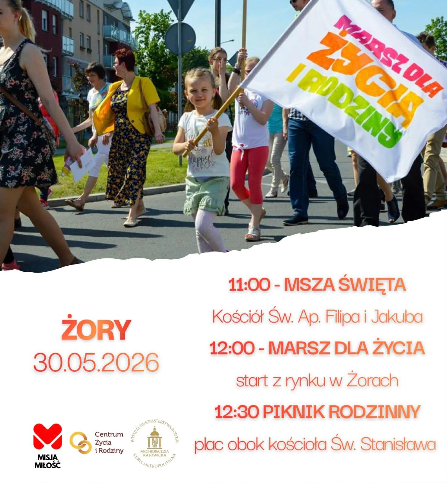 marsz życia i rodziny